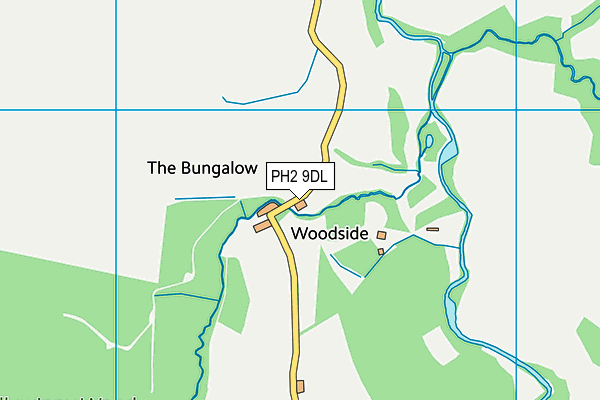 PH2 9DL map - OS VectorMap District (Ordnance Survey) PH2 9DL map - OS VectorMap District (Ordnance Survey)