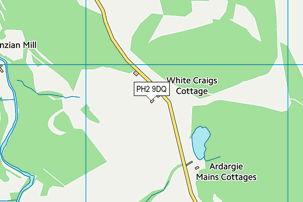PH2 9DQ map - OS VectorMap District (Ordnance Survey) PH2 9DQ map - OS VectorMap District (Ordnance Survey)