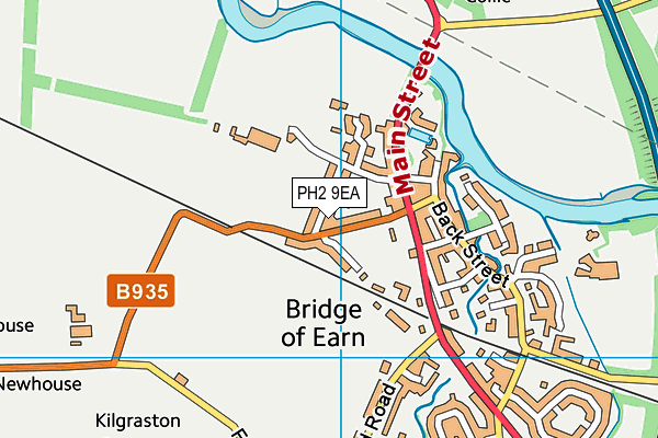 PH2 9EA map - OS VectorMap District (Ordnance Survey) PH2 9EA map - OS VectorMap District (Ordnance Survey)