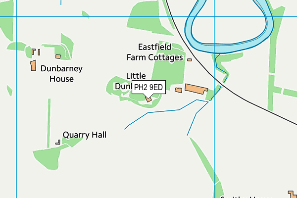 PH2 9ED map - OS VectorMap District (Ordnance Survey) PH2 9ED map - OS VectorMap District (Ordnance Survey)