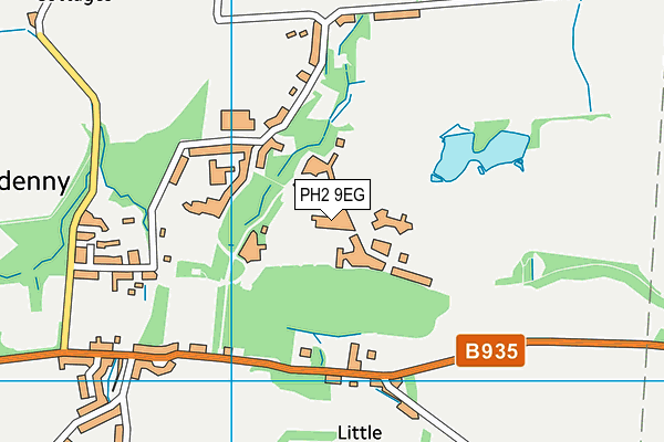 PH2 9EG map - OS VectorMap District (Ordnance Survey) PH2 9EG map - OS VectorMap District (Ordnance Survey)