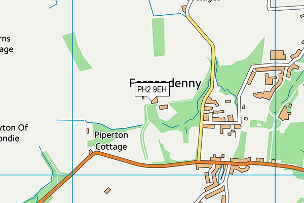 PH2 9EH map - OS VectorMap District (Ordnance Survey) PH2 9EH map - OS VectorMap District (Ordnance Survey)