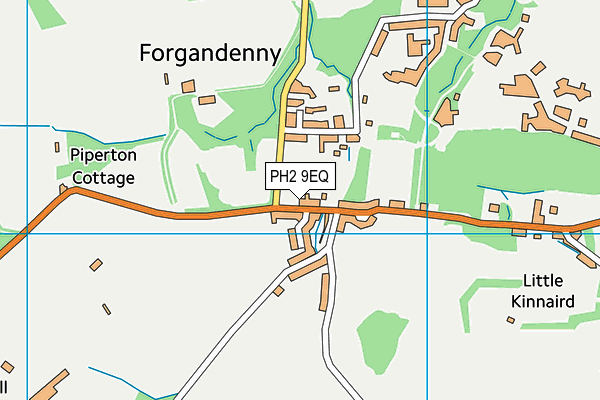 PH2 9EQ map - OS VectorMap District (Ordnance Survey) PH2 9EQ map - OS VectorMap District (Ordnance Survey)
