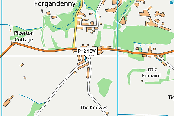PH2 9EW map - OS VectorMap District (Ordnance Survey) PH2 9EW map - OS VectorMap District (Ordnance Survey)