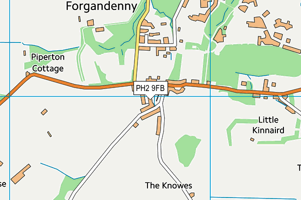 PH2 9FB map - OS VectorMap District (Ordnance Survey) PH2 9FB map - OS VectorMap District (Ordnance Survey)