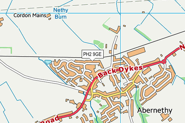 PH2 9GE map - OS VectorMap District (Ordnance Survey) PH2 9GE map - OS VectorMap District (Ordnance Survey)