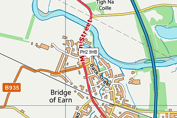 PH2 9HB map - OS VectorMap District (Ordnance Survey) PH2 9HB map - OS VectorMap District (Ordnance Survey)