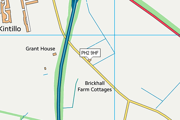 PH2 9HF map - OS VectorMap District (Ordnance Survey) PH2 9HF map - OS VectorMap District (Ordnance Survey)