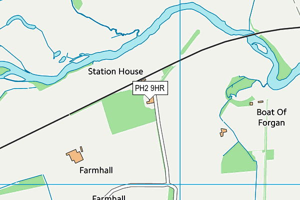PH2 9HR map - OS VectorMap District (Ordnance Survey) PH2 9HR map - OS VectorMap District (Ordnance Survey)