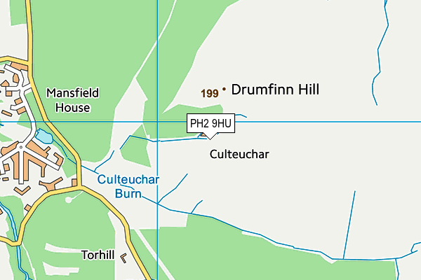 PH2 9HU map - OS VectorMap District (Ordnance Survey) PH2 9HU map - OS VectorMap District (Ordnance Survey)