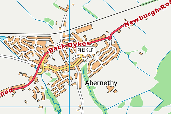 PH2 9LF map - OS VectorMap District (Ordnance Survey) PH2 9LF map - OS VectorMap District (Ordnance Survey)