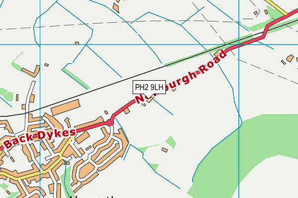 PH2 9LH map - OS VectorMap District (Ordnance Survey) PH2 9LH map - OS VectorMap District (Ordnance Survey)