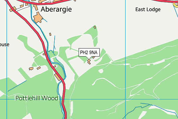 PH2 9NA map - OS VectorMap District (Ordnance Survey) PH2 9NA map - OS VectorMap District (Ordnance Survey)