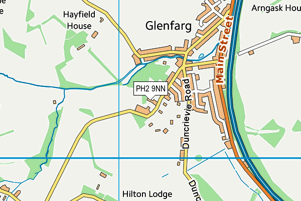 PH2 9NN map - OS VectorMap District (Ordnance Survey) PH2 9NN map - OS VectorMap District (Ordnance Survey)