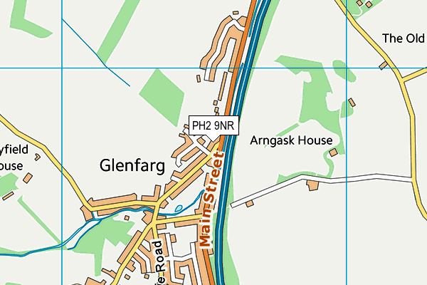 PH2 9NR map - OS VectorMap District (Ordnance Survey) PH2 9NR map - OS VectorMap District (Ordnance Survey)