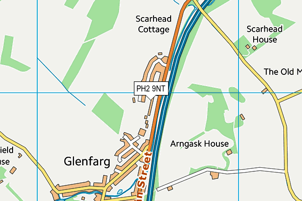 PH2 9NT map - OS VectorMap District (Ordnance Survey) PH2 9NT map - OS VectorMap District (Ordnance Survey)
