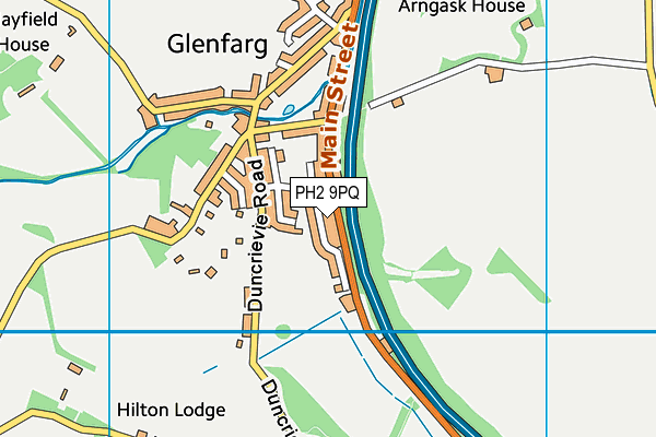 PH2 9PQ map - OS VectorMap District (Ordnance Survey) PH2 9PQ map - OS VectorMap District (Ordnance Survey)