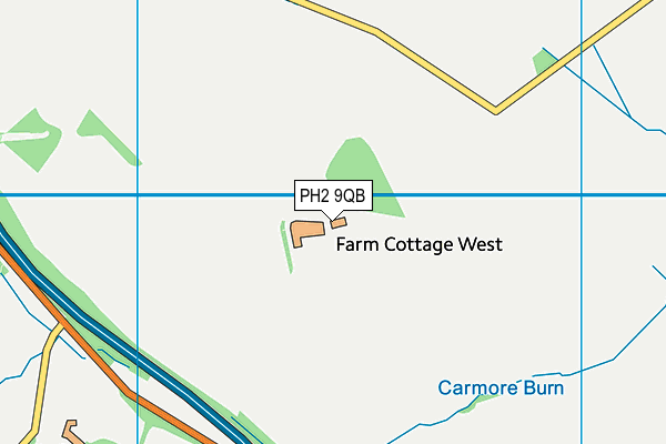 PH2 9QB map - OS VectorMap District (Ordnance Survey) PH2 9QB map - OS VectorMap District (Ordnance Survey)