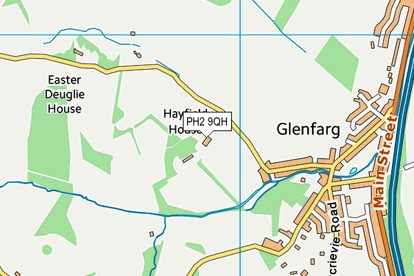 PH2 9QH map - OS VectorMap District (Ordnance Survey) PH2 9QH map - OS VectorMap District (Ordnance Survey)