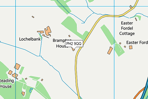 PH2 9QQ map - OS VectorMap District (Ordnance Survey) PH2 9QQ map - OS VectorMap District (Ordnance Survey)