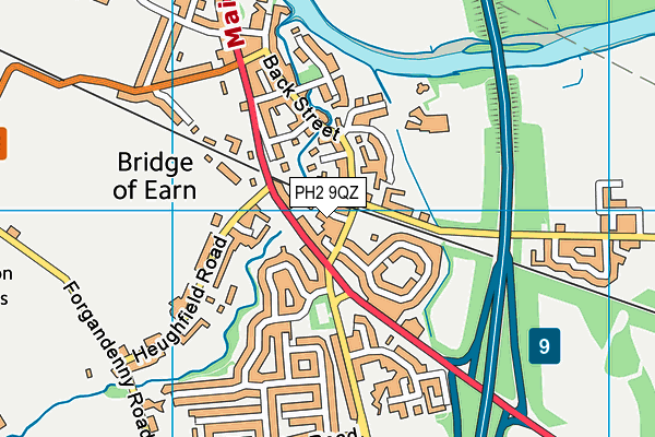 PH2 9QZ map - OS VectorMap District (Ordnance Survey) PH2 9QZ map - OS VectorMap District (Ordnance Survey)