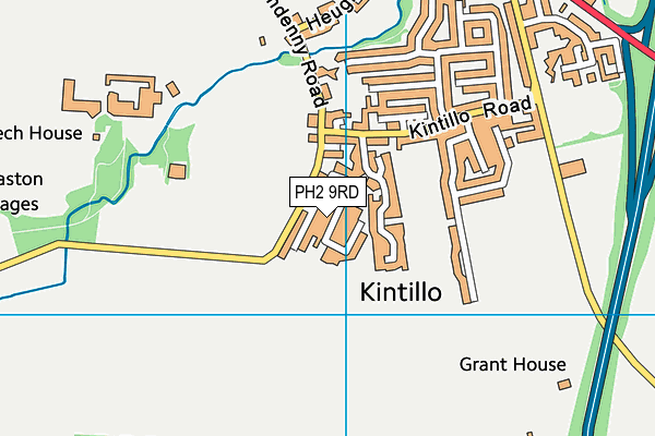 PH2 9RD map - OS VectorMap District (Ordnance Survey) PH2 9RD map - OS VectorMap District (Ordnance Survey)