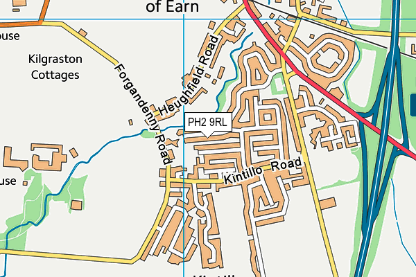 PH2 9RL map - OS VectorMap District (Ordnance Survey) PH2 9RL map - OS VectorMap District (Ordnance Survey)
