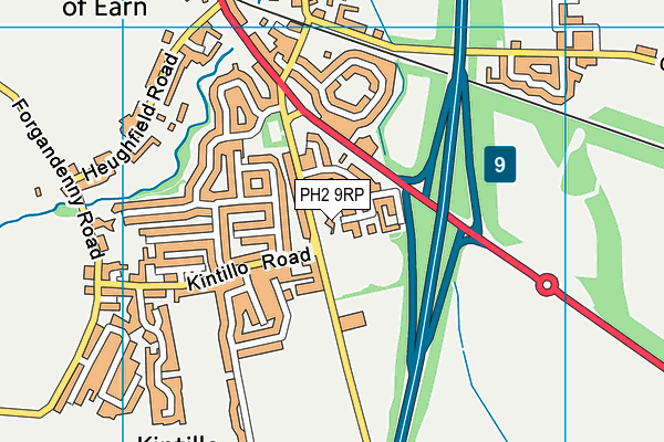 PH2 9RP map - OS VectorMap District (Ordnance Survey) PH2 9RP map - OS VectorMap District (Ordnance Survey)