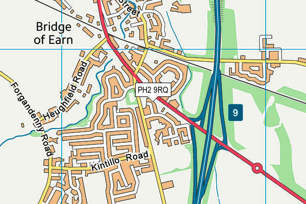 PH2 9RQ map - OS VectorMap District (Ordnance Survey) PH2 9RQ map - OS VectorMap District (Ordnance Survey)