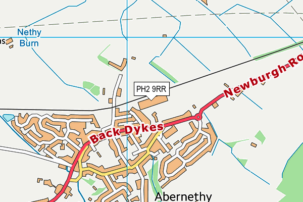PH2 9RR map - OS VectorMap District (Ordnance Survey) PH2 9RR map - OS VectorMap District (Ordnance Survey)