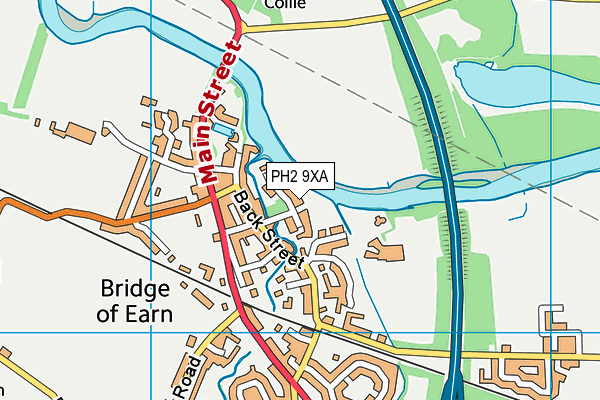 PH2 9XA map - OS VectorMap District (Ordnance Survey) PH2 9XA map - OS VectorMap District (Ordnance Survey)
