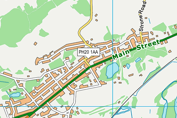 PH20 1AA map - OS VectorMap District (Ordnance Survey) PH20 1AA map - OS VectorMap District (Ordnance Survey)