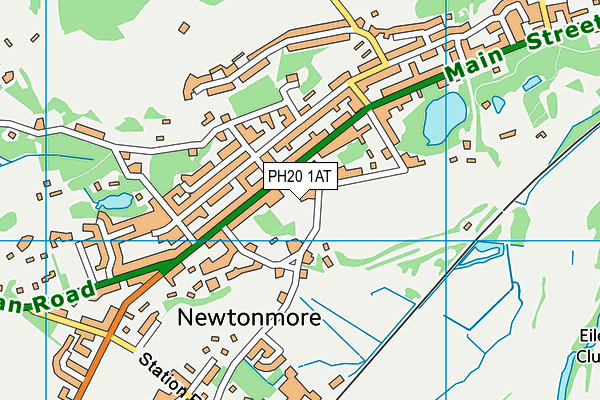 PH20 1AT map - OS VectorMap District (Ordnance Survey) PH20 1AT map - OS VectorMap District (Ordnance Survey)