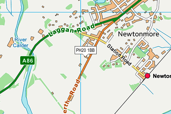 PH20 1BB map - OS VectorMap District (Ordnance Survey) PH20 1BB map - OS VectorMap District (Ordnance Survey)