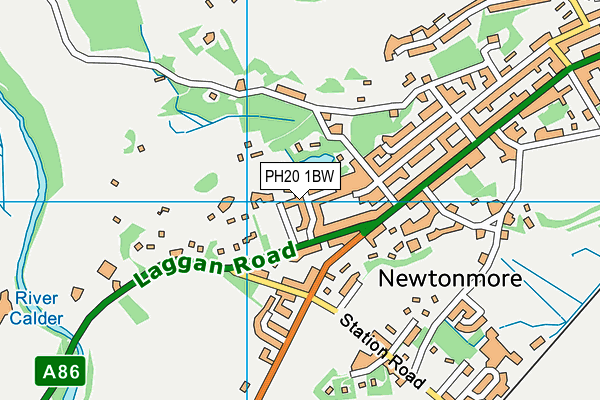 PH20 1BW map - OS VectorMap District (Ordnance Survey) PH20 1BW map - OS VectorMap District (Ordnance Survey)