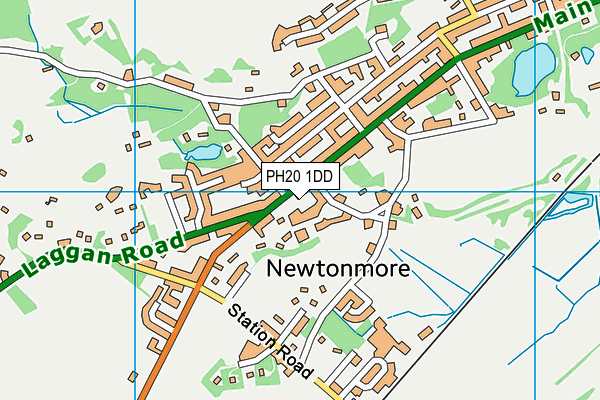 PH20 1DD map - OS VectorMap District (Ordnance Survey) PH20 1DD map - OS VectorMap District (Ordnance Survey)