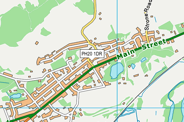 PH20 1DR map - OS VectorMap District (Ordnance Survey) PH20 1DR map - OS VectorMap District (Ordnance Survey)