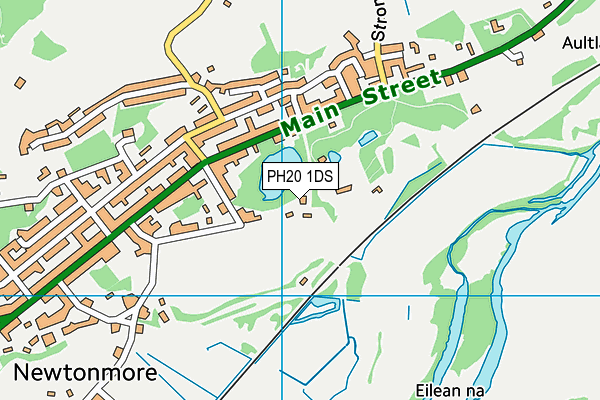 PH20 1DS map - OS VectorMap District (Ordnance Survey) PH20 1DS map - OS VectorMap District (Ordnance Survey)