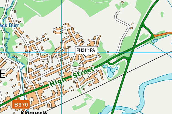 PH21 1PA map - OS VectorMap District (Ordnance Survey) PH21 1PA map - OS VectorMap District (Ordnance Survey)