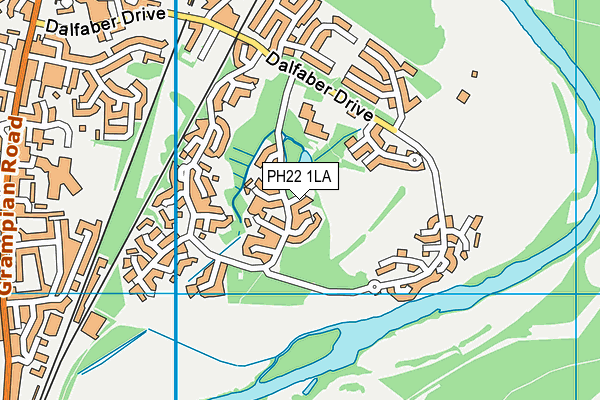 PH22 1LA map - OS VectorMap District (Ordnance Survey) PH22 1LA map - OS VectorMap District (Ordnance Survey)