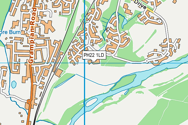 PH22 1LD map - OS VectorMap District (Ordnance Survey) PH22 1LD map - OS VectorMap District (Ordnance Survey)