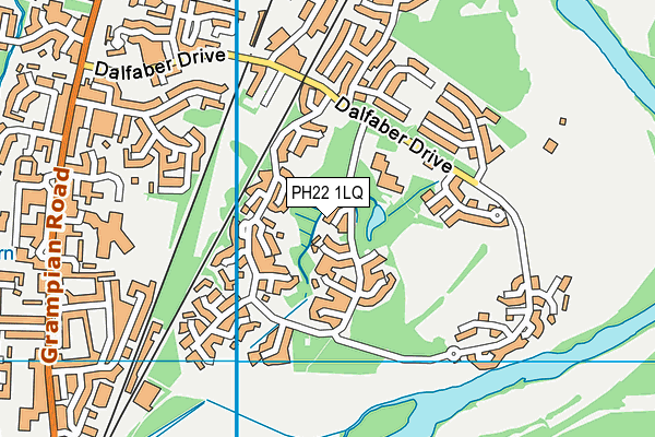PH22 1LQ map - OS VectorMap District (Ordnance Survey) PH22 1LQ map - OS VectorMap District (Ordnance Survey)