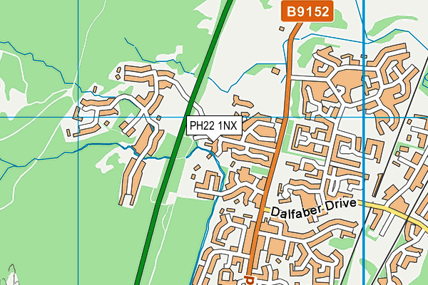 PH22 1NX map - OS VectorMap District (Ordnance Survey) PH22 1NX map - OS VectorMap District (Ordnance Survey)
