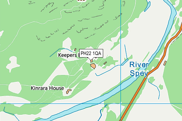 PH22 1QA map - OS VectorMap District (Ordnance Survey) PH22 1QA map - OS VectorMap District (Ordnance Survey)