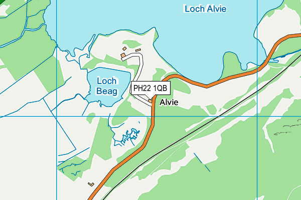 PH22 1QB map - OS VectorMap District (Ordnance Survey) PH22 1QB map - OS VectorMap District (Ordnance Survey)