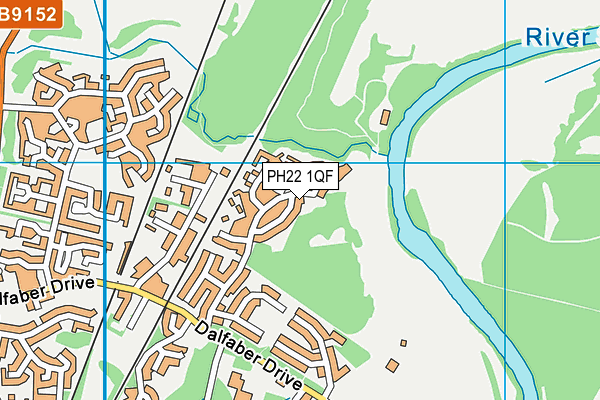 PH22 1QF map - OS VectorMap District (Ordnance Survey) PH22 1QF map - OS VectorMap District (Ordnance Survey)