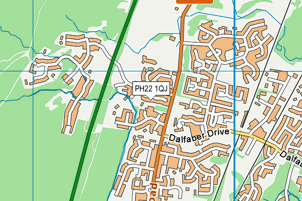 PH22 1QJ map - OS VectorMap District (Ordnance Survey) PH22 1QJ map - OS VectorMap District (Ordnance Survey)