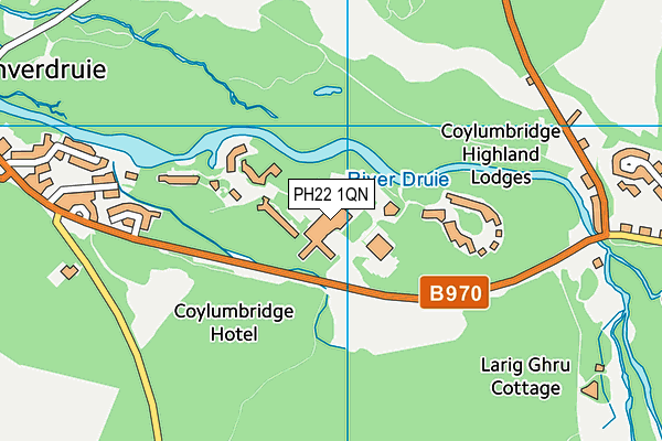 PH22 1QN map - OS VectorMap District (Ordnance Survey) PH22 1QN map - OS VectorMap District (Ordnance Survey)