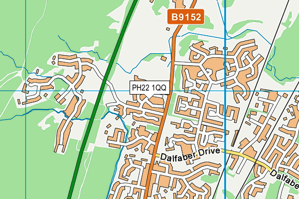 PH22 1QQ map - OS VectorMap District (Ordnance Survey) PH22 1QQ map - OS VectorMap District (Ordnance Survey)