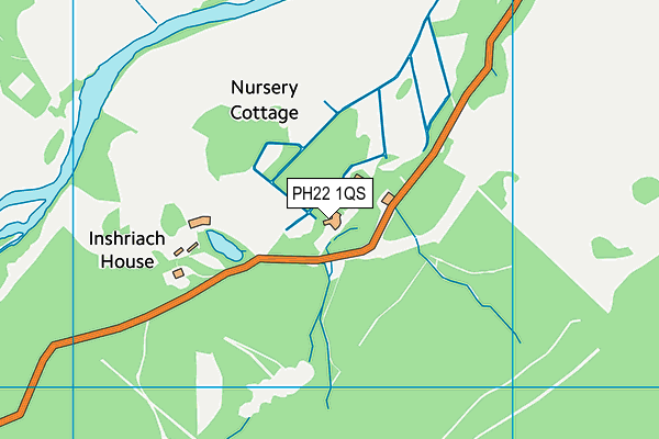 PH22 1QS map - OS VectorMap District (Ordnance Survey) PH22 1QS map - OS VectorMap District (Ordnance Survey)